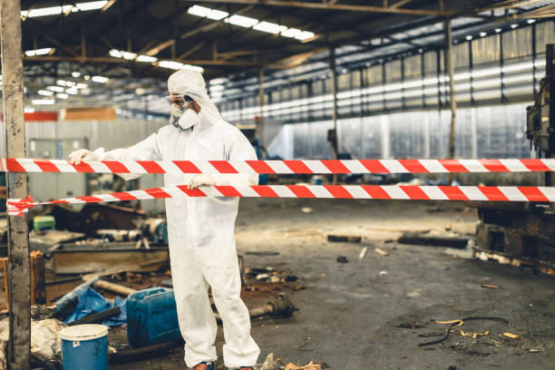 Professional Infectious Disease Decontamination technician working in Compton, AR